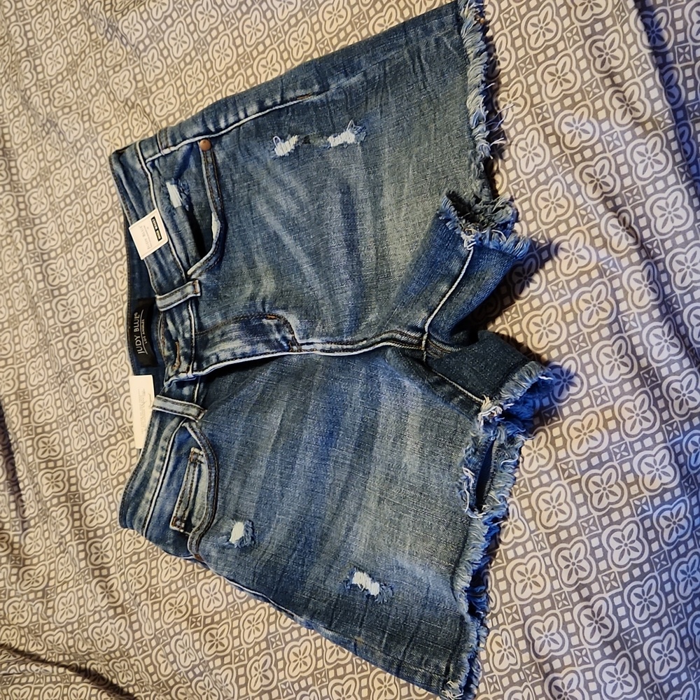 Just Blue high waisted shorts size Small